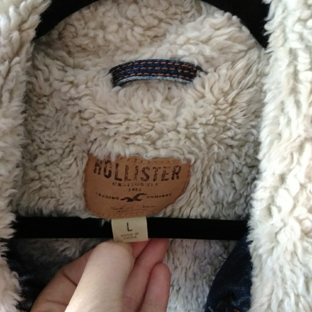 Hollister Jean Coat Jacket - Picture 6 of 8